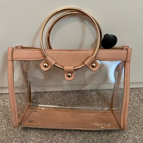 Blush Pink Clear Bag 💕 - Picture 6 of 8